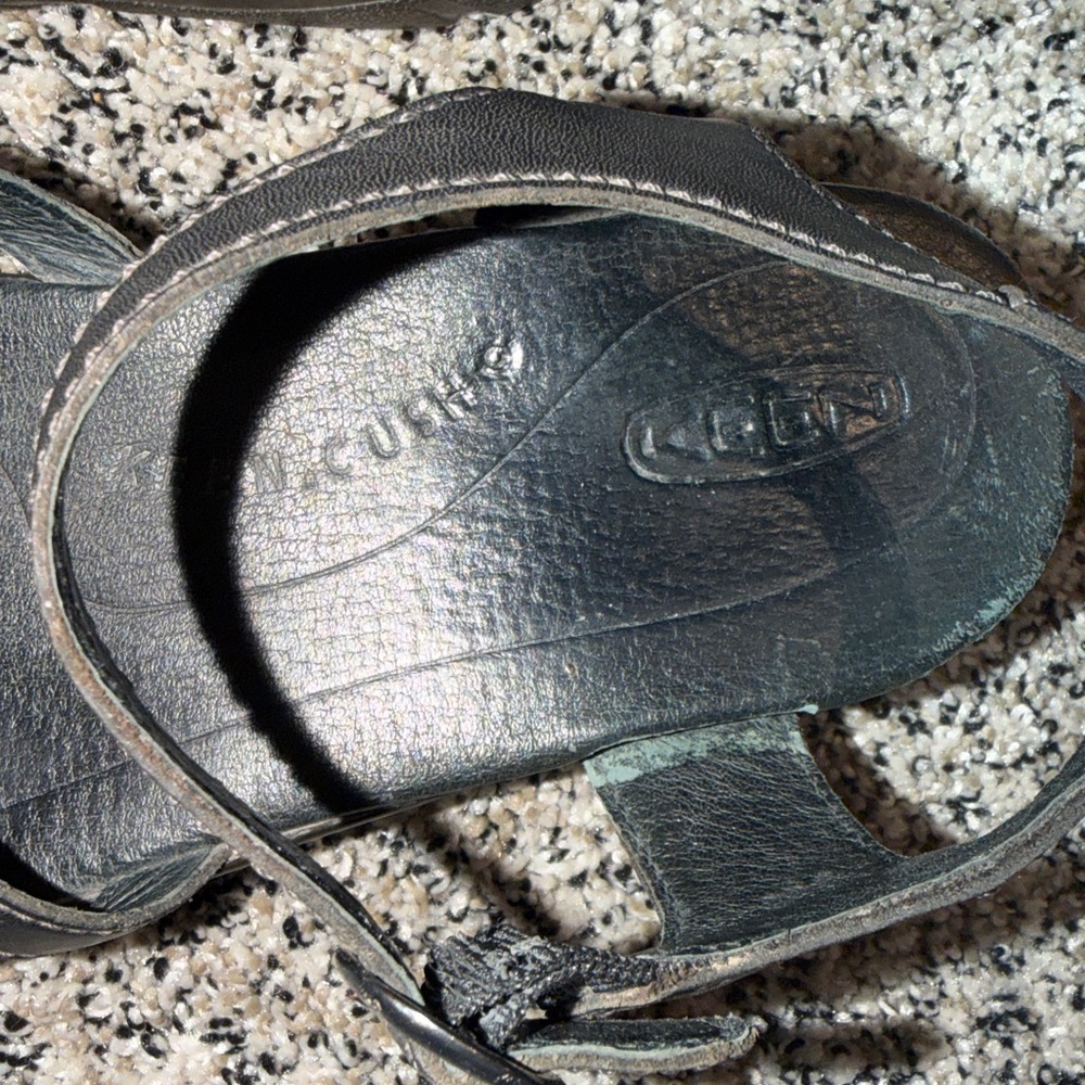 Keen Sandals Black Karlie Strappy Leather Women’s Size 10.5 - Picture 3 of 8
